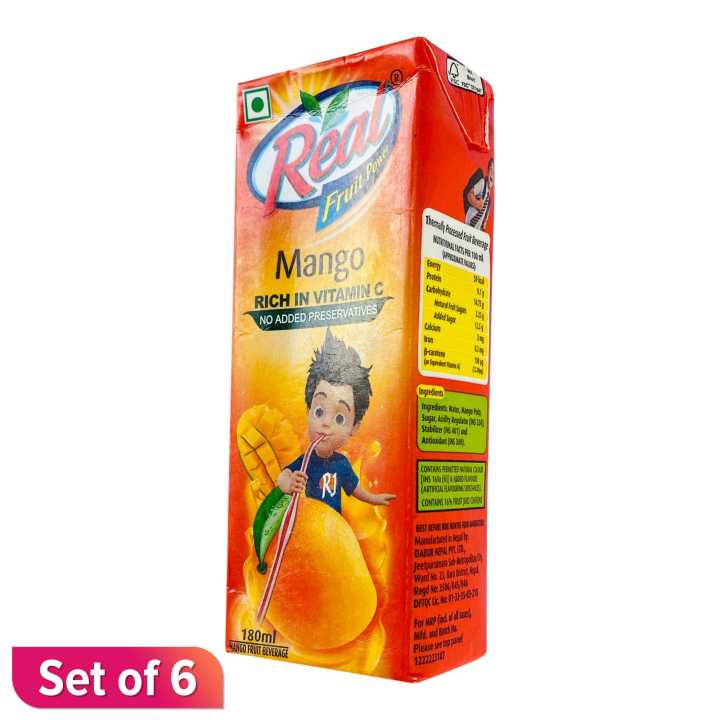 Real Mango 180ml Set of 6