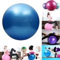 Yoga Ball, Gymnastic Ball, Gym Ball for Exercise & Fitness With Pump (Color may vary). 