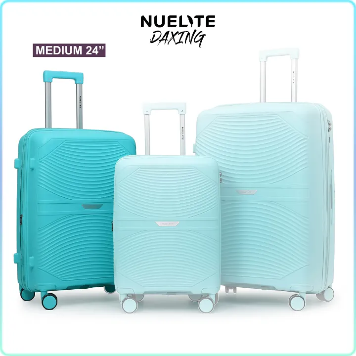 NUELITE%20Daxing%2024%20Inch%20Expandable%20Spinner%20Travel%20Suitcase%20%7C%20Polypropylene%20Hard%20Shell%20Luggage%20%7C%20Multi-Step%20Trolley%20Handle%20%7C%20Integrated%20Combination%20Lock%20%7C%208%20Silent%20Double%20Wheels%20Suitcase%20-%20Image%204