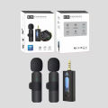 K35 Dual Wireless Microphone for Camera/Computer/Laptop/MacBook/Phone, Lavalier Lapel Microphone Recording Vlogging ASMR Podcast Interview Instagram & YouTube Wireless Mic. 