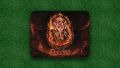 Pulukisi Lord Ganesha Fiery Art Printed Mouse Pad. 