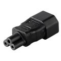 PDU UPS C14 to C5, IEC320 C13/C14 to C5/C6 Kettle Lead to PC Laptop Power Supply Cable Adapter. 