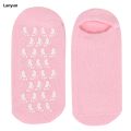 Lanyun 1pair Reusable Spa Gel Socks Gloves Moisturizing Whitening Exfoliating Hot Selling Socks Velvet Smooth Beauty Hand Foot Care Silicone Sock. 