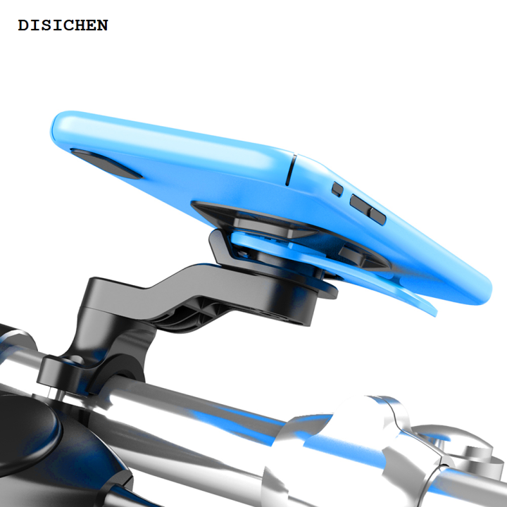 DISICHEN%20Fashion%20Quad%20Lock%20Motorcycle%20Bike%20Phone%20Holder%20Shock%20Absorber%20Phone%20Bracket%20Vibration%20Damper%20Self%20Lock%20Anti-shake%20MTB%20Handlebar%20Holder%20-%20Image%204