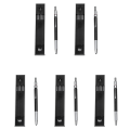 ZOROOM 5pcs 2.0mm Mechanical Pencil Lead Pencil for Draft Drawing Carpenter Crafting Art Sketching with 60 Pcs Refill - Black. 