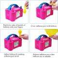 Portable Electric Balloon Air Pump – Dual Nozzle Balloon Inflator with Tying Tool, 3-Second Fast Inflation, 110V/220V Plug-In | Shock-Resistant Balloon Blower for Parties, Weddings & Birthdays. 