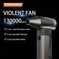 Mini Fan Electric Air Duster 130000RPM Adjustable Speed. 