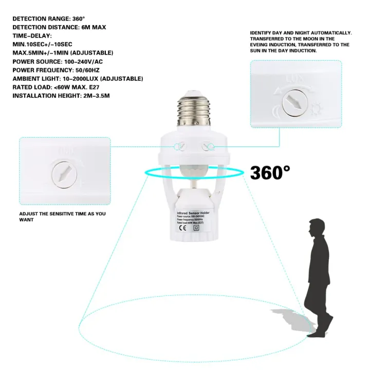 Infrared%20Sensor%20Lamp%20Holder%20E27%20To%20E27%20Screw%20Lamp%20Holder%20With%20Plug%20Light%20Socket%20Adaptor%20Motion%20Sensor%20Plug%20PC%20Lamp%20Head%20For%20E27%20Bulb%20-%20Image%202
