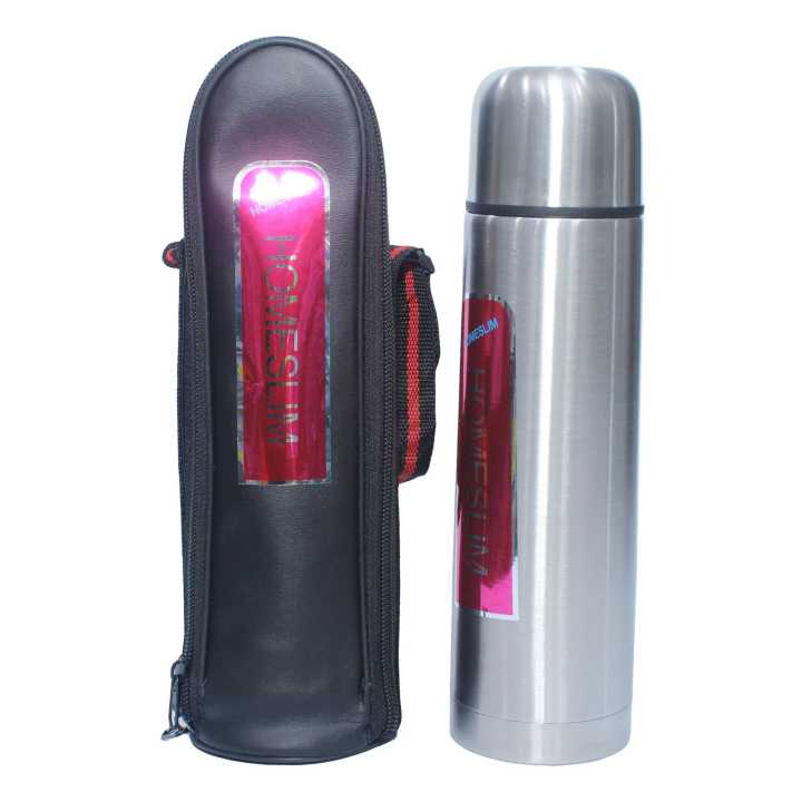 Homeslim Steel Stainless vacuum Flask/Thermos Bottle- 1000Ml