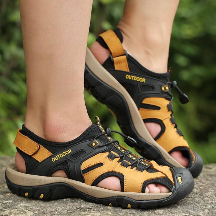 Summer%20Men'S%20Gladiator%20Hiking%20Sandals%20-%20Multicolor%20%7C%20Multisize%20%7C%20Fashion%20%7C%20Footwear%20%7C%20Slippers%20For%20Men%20-%20Image%203