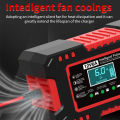 Pulse Detection, Temperature Voltage, 6A12V Charger, Battery Protection, Digital LCD Display, Multiple On-Board Intelligent Repair. 