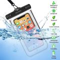 100% Waterproof Clear Screen Touchable Mobile  Phone Cover For Rainy Day - Mobile Phone Cover ( Color May Vary ). 