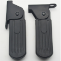 1Pair Electric Moped Front Pedal Scooter Front Foldable Pedal Leg Support Pad Thickened Steel Plate Ebike Accessories 7cm. 