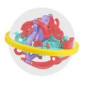 Space Maze Game Develop Observation Ability Space Ball Bearing Maze Game. 