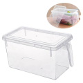 Box Refrigerator Storage Bin Stackable Refrigerator Organizer Food Storage Bins Refrigerator Cabinet Fridge Easy Install Easy to Use. 