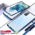 Magnetic Double Sided Glass Case For Samsung S20 FE S10 E S9 S8 S21 S30 Note 20 10 9 8 Plus Ultra Lite A51 A71 A50 A70 M51 M21. 