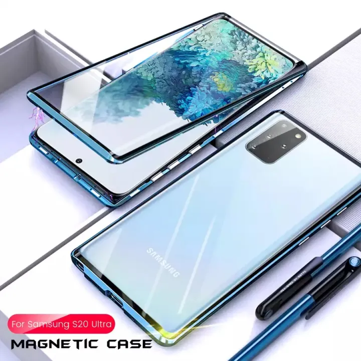 Magnetic%20Double%20Sided%20Glass%20Case%20For%20Samsung%20S20%20FE%20S10%20E%20S9%20S8%20S21%20S30%20Note%2020%2010%209%208%20Plus%20Ultra%20Lite%20A51%20A71%20A50%20A70%20M51%20M21%20-%20Image%202