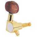 6 Pcs Locked String Tuning Pegs Key Tuners Machine Heads for Acoustic Electric Guitar Lock Guitar Accessories(6R). 