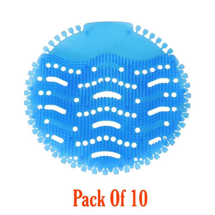 Urinal Screen Gel Toilet Deodorizer Odour Remover Air Freshener - Pack Of 10