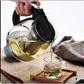 Heat Resistant Glass Chinese Tea Pot Glass Teapot Coffee Maker Glass Teapot Household High Temperature Resistant Kettle Flower. 