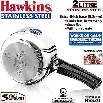 Hawkins%20Hawkins%20Stainless%20Steel%20Pressure%20Cooker%20(B25)-%202%20Litre%20-%20Image%202