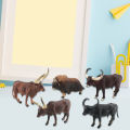 Ziwelan Cattle Figurine Water Buffalos Animal Statue Figurine Desktop Decoration. 