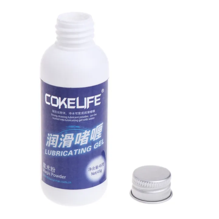 NEW%20COKELIFE%20Magic%20Powder%20Lubricant%20Water%20Base%20Mixed%20Using%20with%20Water%20Oil%20for%20Vaginal%20Breast%20Anal%20Lubrication%2045g%20Grease%20-%20Image%202