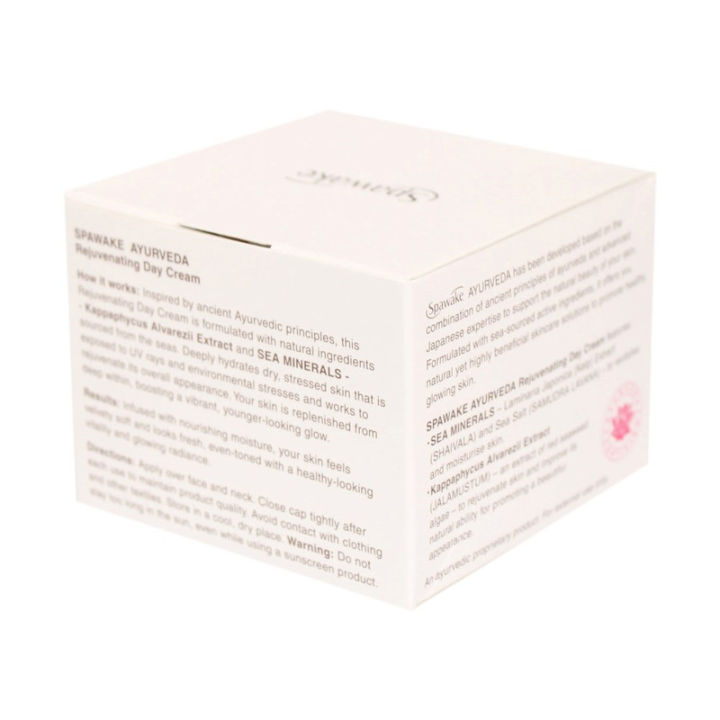 Spawake%20Ayurveda%20Rejuvenating%20Day%20Cream%20SPF30/PA++%2050%20gm%20-%20Image%203