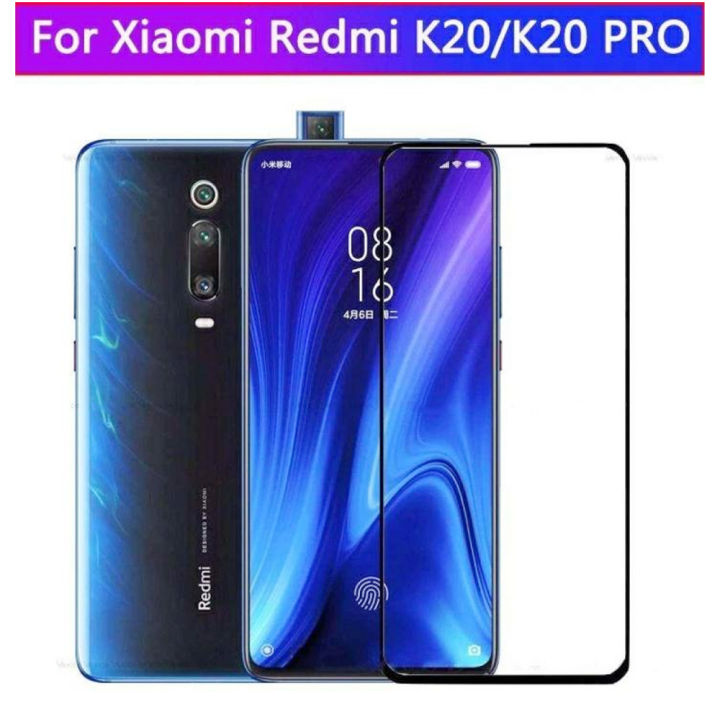 Glass - Redmi K20/K20 Pro Full Cover Edge to Edge Full Glue Tempered Glass Screen Guard Protector
