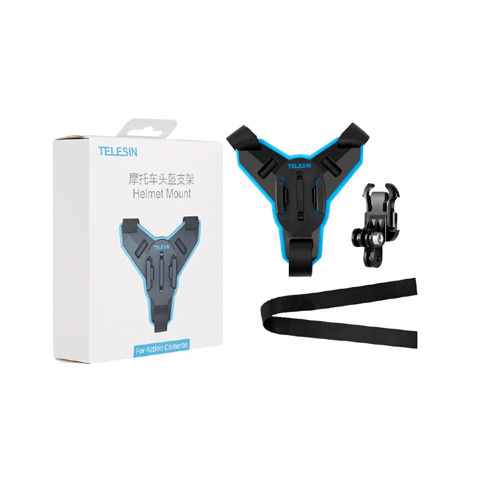 TELESIN%20Motorcycle%20Helmet%20Strap%20Mount%20For%20Gopro%20&%20Action%20Camera%20-%20Image%204