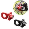 2PCS Durable Aluminum Alloy Bicycle Chain Tensioner Single Speed Easy Installation Chain Tensioner Adjuster Lightweight Stable Bike Chain Fastener Bicycle Repair. 