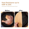 EITGZWAS 600Pcs Air Fryer Parchment Paper Liners Non-Stick Disposable Air Fryer Liners Basket Unperforated Round Parchment Paper. 