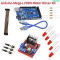 Arduino Mega 2560 L298N Motor Driver Collection Kit. 