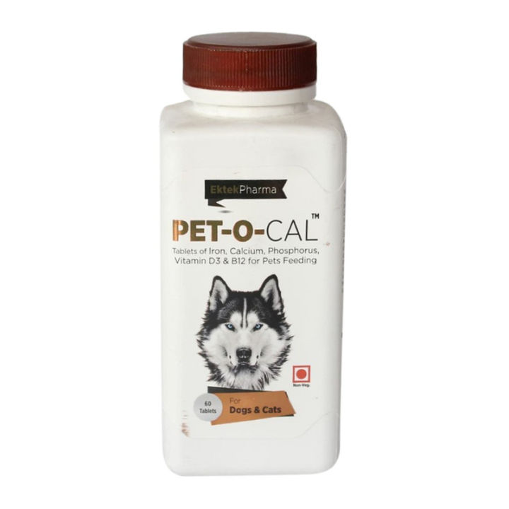 Pet cal calcium tablets best sale