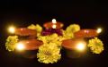 Water Sensor Battery Operated Diya For Decoration, Tihar Light 2 Piece Set. 