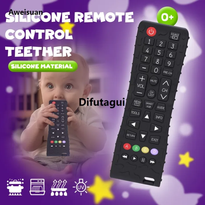 Difutagui%201PC%20Silicone%20Baby%20Toys%20TV%20Remote%20Control%20Shape%20Teether%20Toy%20BPA%202025%20New%20style%20New%20Free%20Silicone%20Teething%20Chewing%20Toy%20Sensory%20Baby%20Accessories%20-%20Image%202