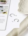 Wenefang 1PCS 16G Surgical Steel Nose Septum Horseshoe Hoop Earring Eyebrow Tragus Lip Piercing Ring Balls Spikes 6-12mm. 