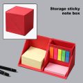 Square Box Notebook Square Box Shape Notebook with Pen Holder 500 Note Papers Organize Notes Easily Smooth Writing Thick Paper. 