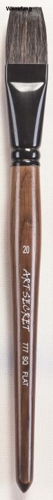 Wenefang%20Artsecret%20Paint-Brush%20777SQ%20Flat%20Squirrel%20Hair%20Black%20Brass%202025%20New%20Ferrule%20Oak%20Wooden%20Handle%20Watercolor%20Artistic%20For%20Drawing%20-%20Image%204