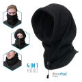 Unisex Winter Full Face And Neck Warmer Fleece Tactical Cap With Mask. 