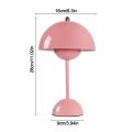 Gifts USB Rechargeable Flower Bud Table Lamp Lighting Tools Three Speed Adjustment Indoor Lighting Fixture Touch Switch Bedside Table Light. 