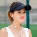 Women Adjustable Half Empty Tennis Cap. 