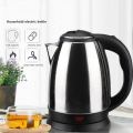 Stainless Steel Electric Kettle | Electric Jug | Perfect for Boiling Water, Making Tea, Coffee |. 