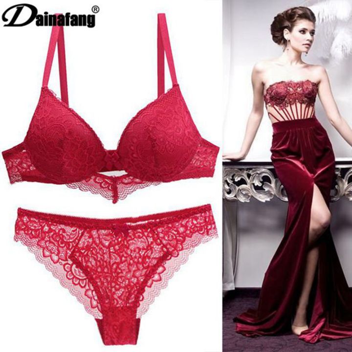 2022%20New%20Lace%20Drill%20Bras%20Set%20Women%20Plus%20Size%20Push%20Up%20Underwear%2034/75%2036/80%2038/85%2040/90%2042/95%20ABCD%20Cup%20For%20Female%20Lingerie%20-%20Image%202