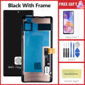HOT 100% Pixel 7 Pro Display Screen Replacement For Google Pixel 7 Pro GP4BC GE2AE GFE4J Lcd Display Digital Touch Screen With Frame. 