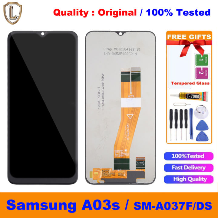 100% tested LCD For Samsung Galaxy A03s LCD Display A037 SM-A037F LCD Display Screen Replacement for Samsung Galaxy A03F/DS Lcd Display Assembly