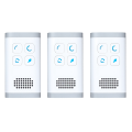 3X Mini Air Purifier Generator Purification Home Bathroom Toilet Deodorizer Pet Deodorizer Air Ionizer US Plug. 