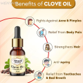 WENYAN Khadi Omorose Clove Bud Essential Oil | Pure, Natural Undiluted For Hair, Skin Tooth (12 ML)(FROM INDIA). 