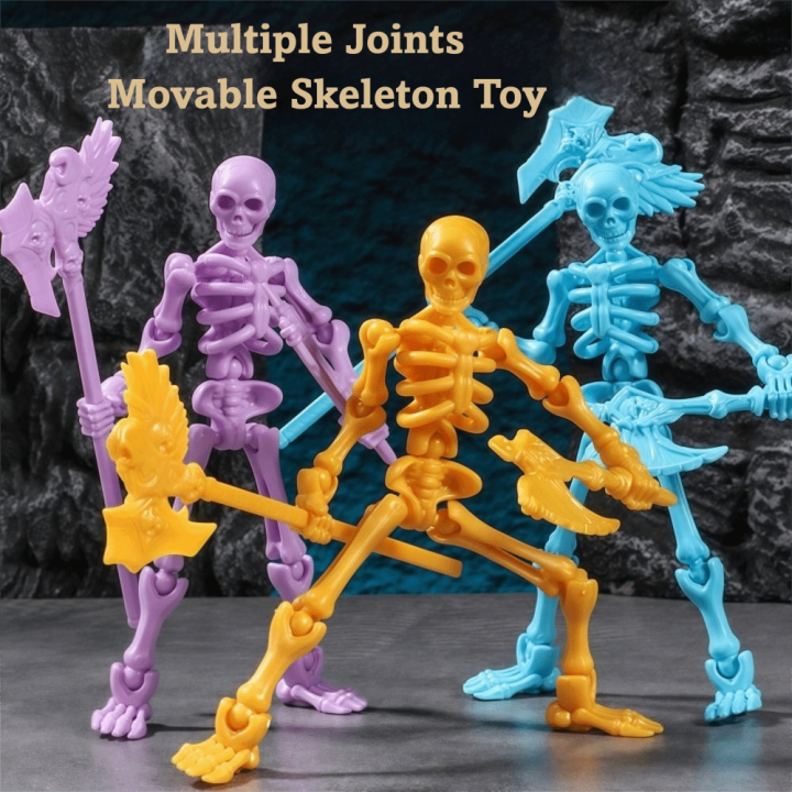 Fun%20Three-Dimensional%20Skeleton%20Action%20Figure%20Multi-Articulable%20Wearable%20Skull%20Model%20Can%20Movable%20Multicolor%20Skeleton%20Assembly%20Toys%20Desktop%20Decorations%20-%20Image%205