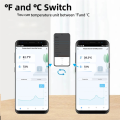 (GGBR)-Tuya Smart Temperature and Humidity Sensor WiFi APP Remote Monitor for Smart Home Var SmartLife Work with Alexa. 
